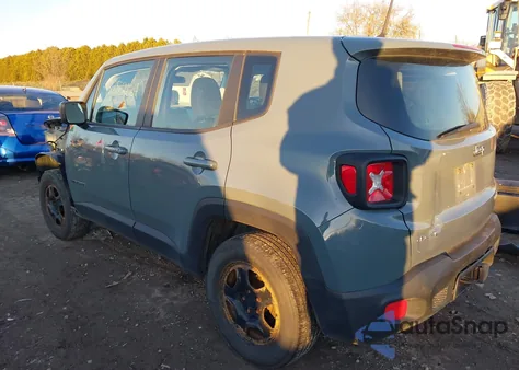 2017 Jeep Renegade Sport 4X4 z USA, uszkodzony, nr VIN ZACCJBAB6HPG44680